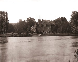 Bisham Abbey, oberhalb von Marlow, Berkshire, 1894 von Unbekannt