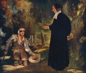 Bischof Ken und ein Bettler, 1912