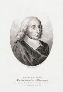 Blaise Pascal, französischer Mathematiker, Physiker und Theologe, um 1660 von Unbekannt