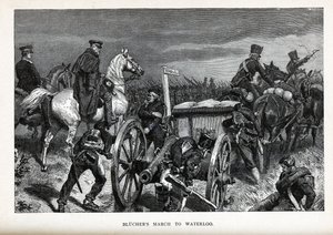 Blüchers Marsch nach Waterloo, 1882