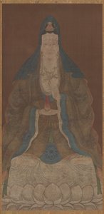 Bodhisattva Avalokiteshvara Guanyin mit Vase und Weidenzweig, Ming-Dynastie, 1368-1644