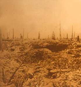 Bois du Chapitre, Vaux, Nordfrankreich, um 1914-1918