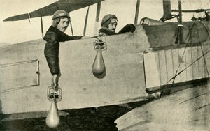 Bombenabwerfer, 1914-1918, um 1920 von Unbekannt
