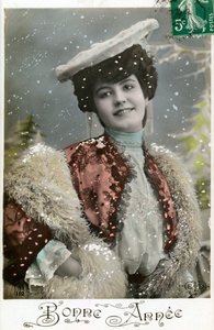 Bonne Annee Frohes Neues Jahr, ca. 1900er Jahre