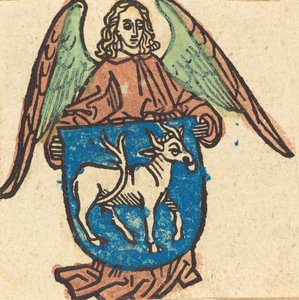 Exlibris von Hilprand Brandenburg von Bibrach von Unbekannt