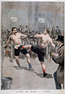 Boxen in Paris, 1899