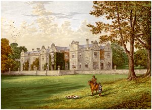 Brantingham Thorpe, Yorkshire, Heim der Familie Sykes, um 1880 von Unbekannt
