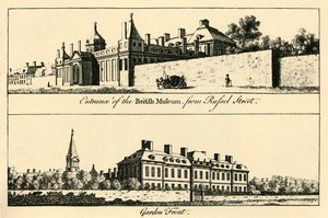 Britisches Museum, um 1753-1810, 1925 von Unbekannt