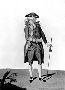 Schnallen und Knöpfe: Ich bin das Ding, dem-me, 1777 von Unbekannt