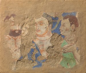 Buddha mit zwei Jüngern