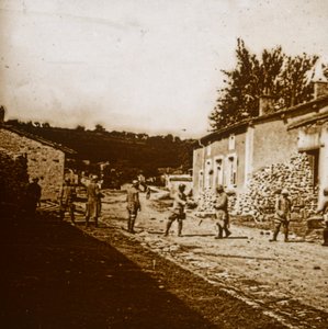 Bau von Verteidigungen, 1914-1918 von Unbekannt