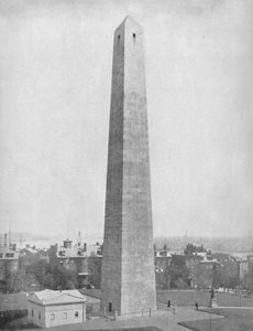 Bunker Hill Monument, Charlestown, Massachusetts, um 1897