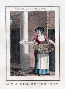 Kaufen Sie ein Programm des Stücks, Drury Lane Theatre, London, 1805