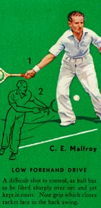C. E. Malfroy - Niedriger Vorhand-Drive von Unbekannt