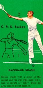C. R. D. Tuckey - Rückhand-Smash, um 1935