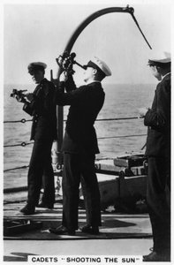 Kadetten schießen die Sonne, Royal Navy College, 1937