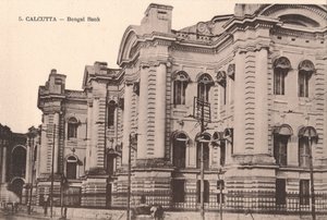 Kalkutta - Bengal Bank, um 1900 von Unbekannt