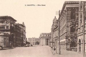 Kalkutta - Clive Street, um 1900 von Unbekannt