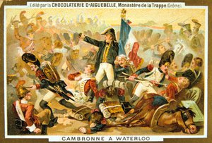 Cambronne in der Schlacht von Waterloo, 18. Juni 1815, 19. Jahrhundert