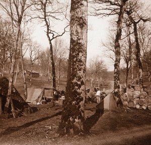 Lager, Genicourt, Nordfrankreich, um 1914-1918