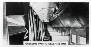 Schlafwagen der Canadian Pacific, Kanada, ca. 1920er Jahre