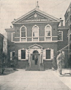 Carpenters Hall, Philadelphia, 1904