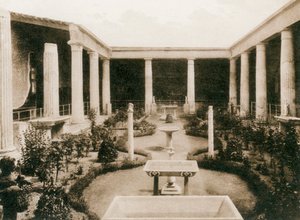Casa dei Vettii, Pompeji, Italien, um 1900er Jahre