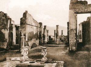 Casa di Cornelio Rufo, Pompeji, Italien, ca. 1900er Jahre von Unbekannt