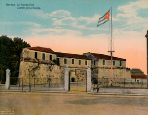 Castillo de la Real Fuerza, Havanna, Kuba, um 1920