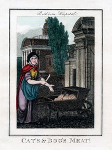 Katzen- und Hundefleisch!, Bethlem Hospital, London, 1805
