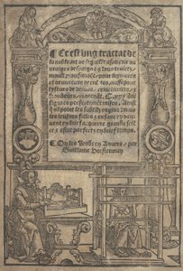 Ce est ung tractat de la noble art de leguille ascavoir ouvraiges de spaigne... titl..., nach 1527
