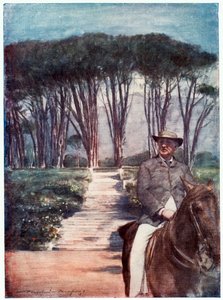 Cecil Rhodes, in England geborener südafrikanischer Unternehmer und Staatsmann, ca. 1900 von Unbekannt
