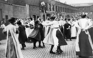 Feier zum Ende des Ersten Weltkriegs, 1918