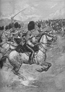 Angriff der Schweren Brigade in der Schlacht von Balaklawa, 1854, 1906