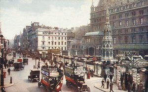 Charing Cross und der Strand, London, um 1910
