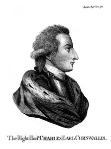 Charles Cornwallis, 1. Marquess Cornwallis, 1781 von Unbekannt