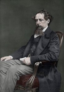 Charles Dickens, englischer Autor des 19. Jahrhunderts