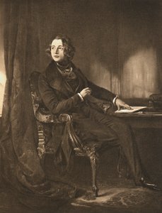 Charles Dickens, englischer Romanautor und Journalist von Unbekannt