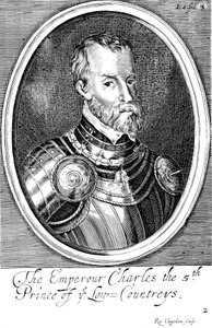 Karl V., König von Spanien und Heiliger Römischer Kaiser ab 1519, 17. Jahrhundert von Unbekannt