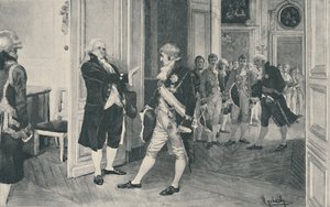 Karl und Ferdinand in Bayonne, 1808, 1896