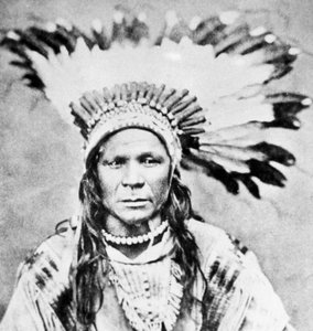 Häuptling Crow Flies High, ca. 1885-90