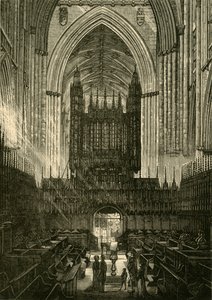 Chor von York Minster von Unbekannt