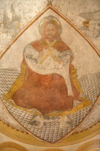 Christus Pantokrator (in Herrlichkeit). Basilika Paray le Monial Paray le Monial Frankreich von Unbekannt