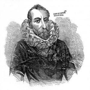 Christoph Kolumbus, italienischer Entdecker und Händler, um 1872 von Unbekannt