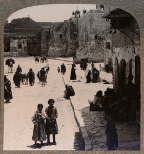 Geburtskirche, Bethlehem, um 1900
