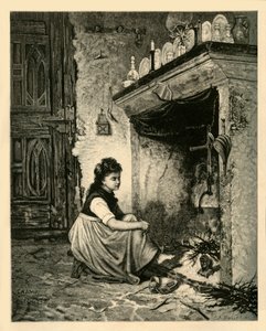 Aschenputtel, 1883 von Unbekannt