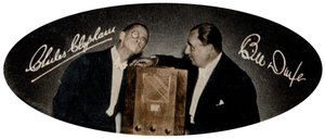 Clapham und Dwyer, musikalische und Radio-Humoristen, 1935 von Unbekannt