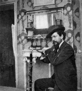 Claude Debussy, französischer Komponist, 1909