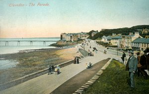 Clevedon - Die Parade, 1907