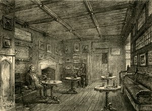 Kaffeeraum am St. Johns Gate, ca. 1872